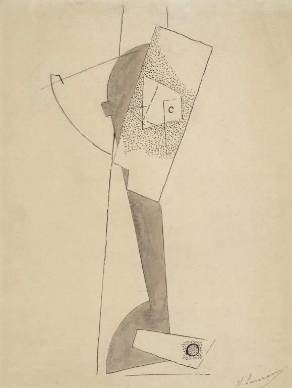 Henri Laurens, Tête cubiste, circa 1917<br/>© Jeanne Bucher Jaeger