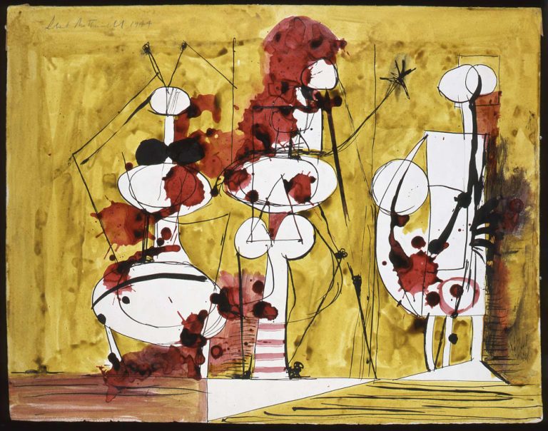 Robert Motherwell, Sans titre, 1944<br/>© Jeanne Bucher Jaeger