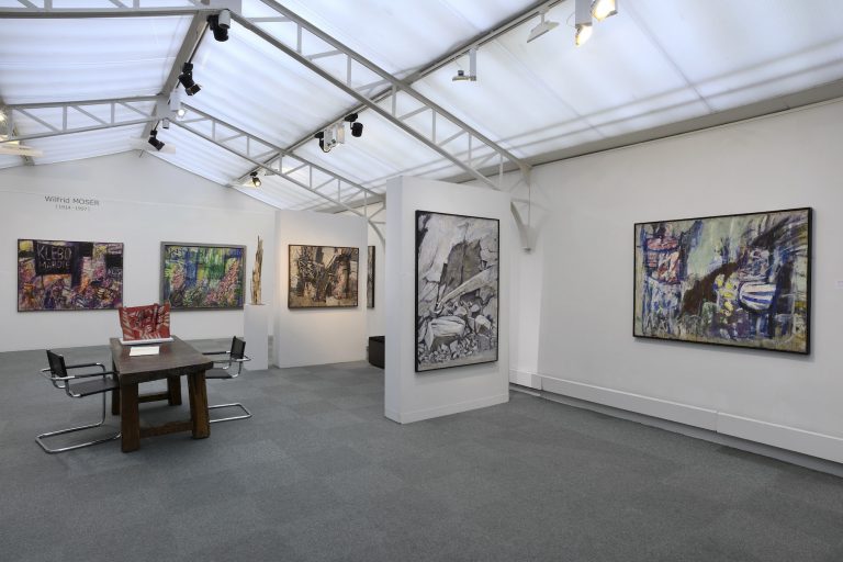 Exposition personnelle « Moser, l'insoumis », 2014-2015<br/>© Jeanne Bucher Jaeger