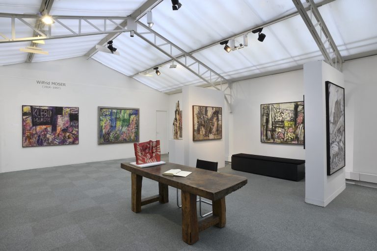 Exposition personnelle « Moser, l'insoumis », 2014-2015<br/>© Jeanne Bucher Jaeger