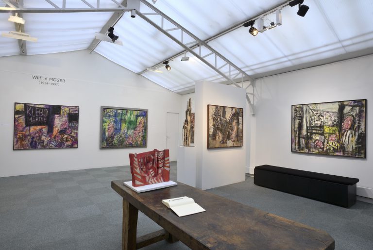 Exposition personnelle « Moser, l'insoumis », 2014-2015<br/>© Jeanne Bucher Jaeger