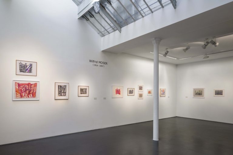 Exposition personnelle « Moser, l'insoumis », 2014-2015<br/>© Jeanne Bucher Jaeger