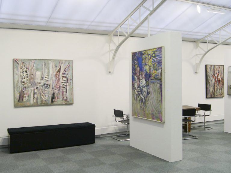 Solo exhibition «Wilfrid Moser, la rage de l’expression », 2007-2008<br/>© Jeanne Bucher Jaeger