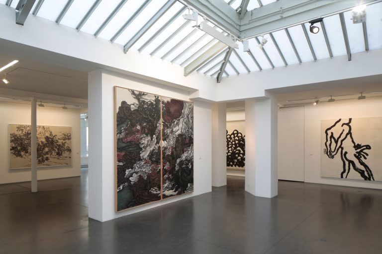 Solo exhibition “On Earth as in Heaven”, Yang Jiechang, 2016<br/>© Jeanne Bucher Jaeger