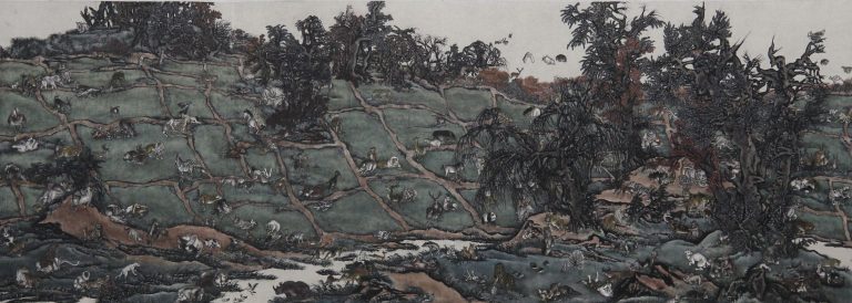 Yang Jiechang, Je ne veux pas travailler (Tale of the 11th Day Series), 2010<br/>© Jeanne Bucher Jaeger