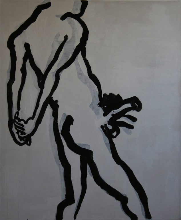 Yang Jiechang, Self-portrait at Forty, 1996<br/>© Jeanne Bucher Jaeger