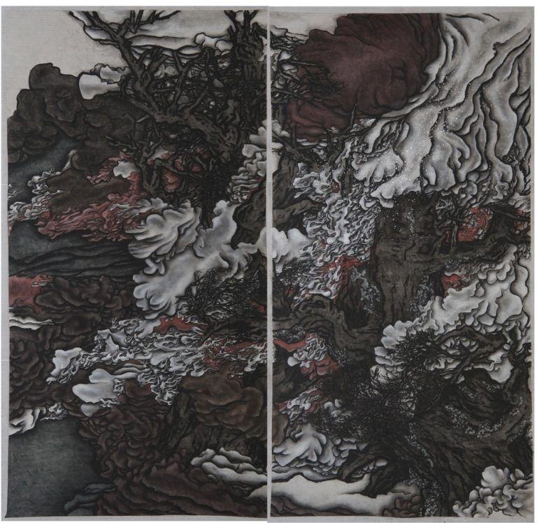 Yang Jiechang, St Arbre - Feu Blanc, 2009<br/>© Jeanne Bucher Jaeger