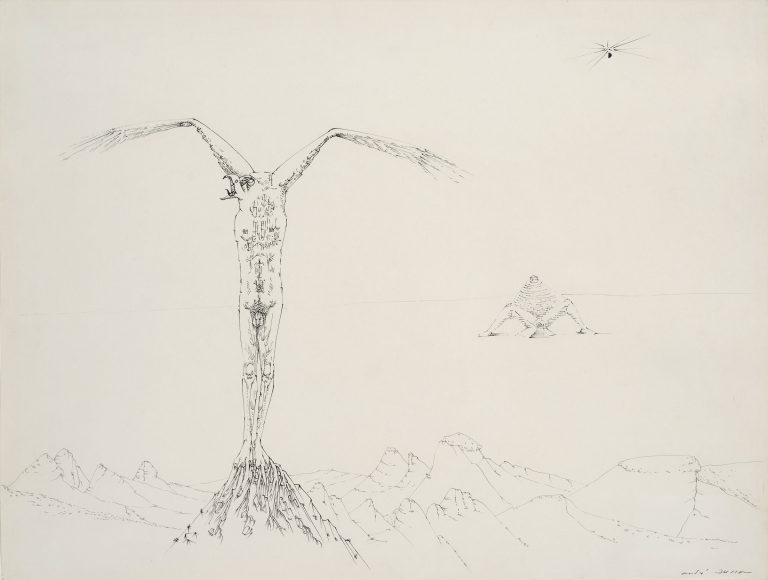 André Masson, Mythologie de l'être VI, 1941<br/>© Jeanne Bucher Jaeger