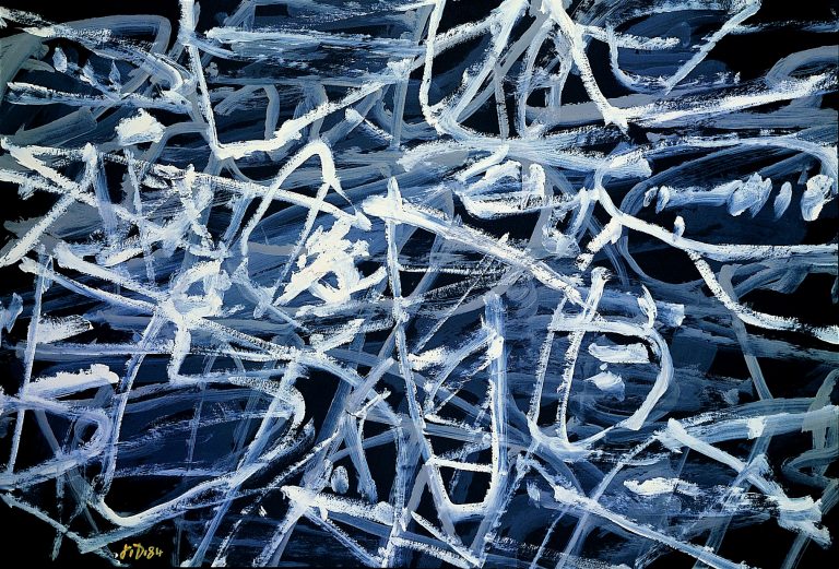 Jean Dubuffet, Flux non stop V, 1984<br/>© Jeanne Bucher Jaeger