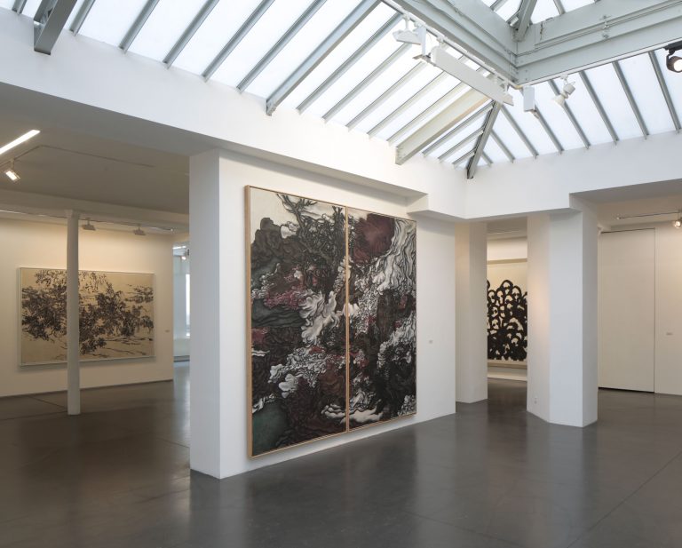 Exposition personnelle « Sur la Terre comme au Ciel », Yang Jiechang, 2016<br/>© Jeanne Bucher Jaeger