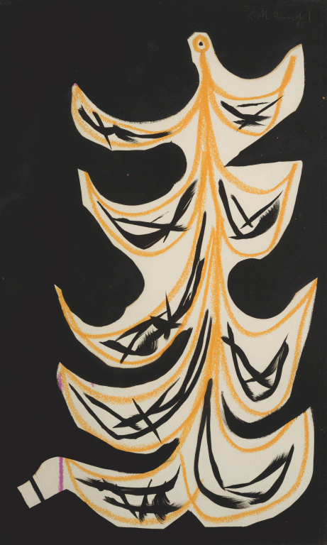 Robert Motherwell, Untitled or Figuration, 1945<br/>© Jeanne Bucher Jaeger