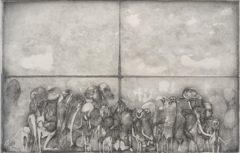 Fred Deux, Sous la mémoire, 1985<br/>© Jeanne Bucher Jaeger