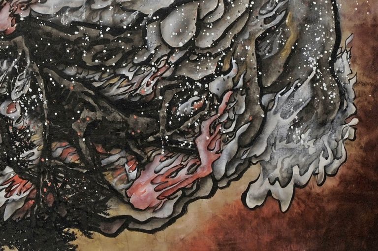 Yang Jiechang, St Arbre Feu Blanc, 2009-10 © Jeanne Bucher Jaeger