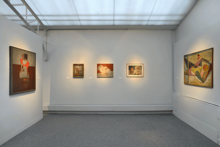 Exposition personnelle « Plénitude aux confins de l’existant » Árpád Szenes, 2017<br/>© Jeanne Bucher Jaeger