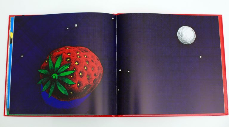 Livre jeunesse « La fraise », Susumu Shingu, 2018<br/>© Jeanne Bucher Jaeger