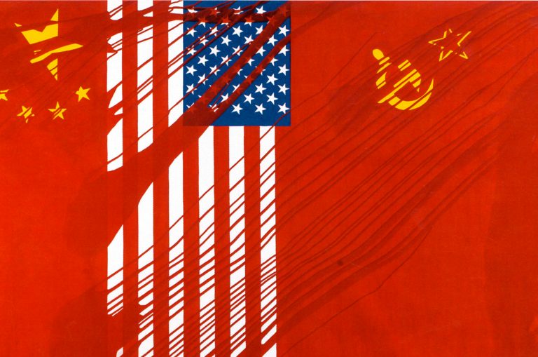 Gérard Fromanger, Chine USA URSS, Russie, 1968-2014 © Jeanne Bucher Jaeger