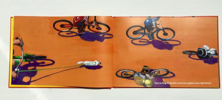 Livre jeunesse « Avec le soleil », Susumu Shingu, 2018<br/>© Jeanne Bucher Jaeger