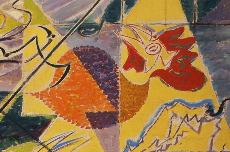 André Masson, La cour de ferme II ou le Coq, 1930 © Jeanne Bucher Jaeger