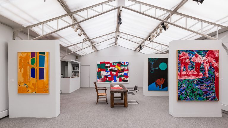 Exposition personnelle « Gérard Fromanger — De toutes les couleurs », 2018<br/>© Jeanne Bucher Jaeger