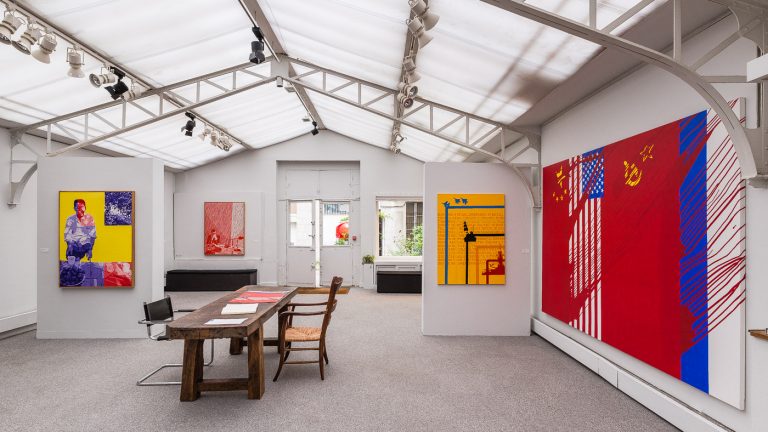 Exposition personnelle « Gérard Fromanger — De toutes les couleurs », 2018<br/>© Jeanne Bucher Jaeger