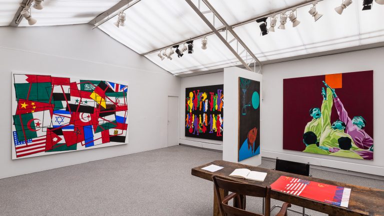 Exposition personnelle « Gérard Fromanger — De toutes les couleurs », 2018<br/>© Jeanne Bucher Jaeger