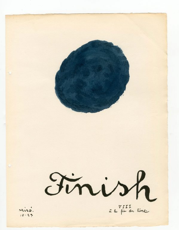 Joan Miró, Il était une petite pie, 1928<br/>© Jeanne Bucher Jaeger