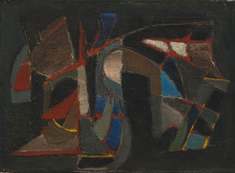 Nicolas de Staël, Composition, 1945<br/>© Jeanne Bucher Jaeger