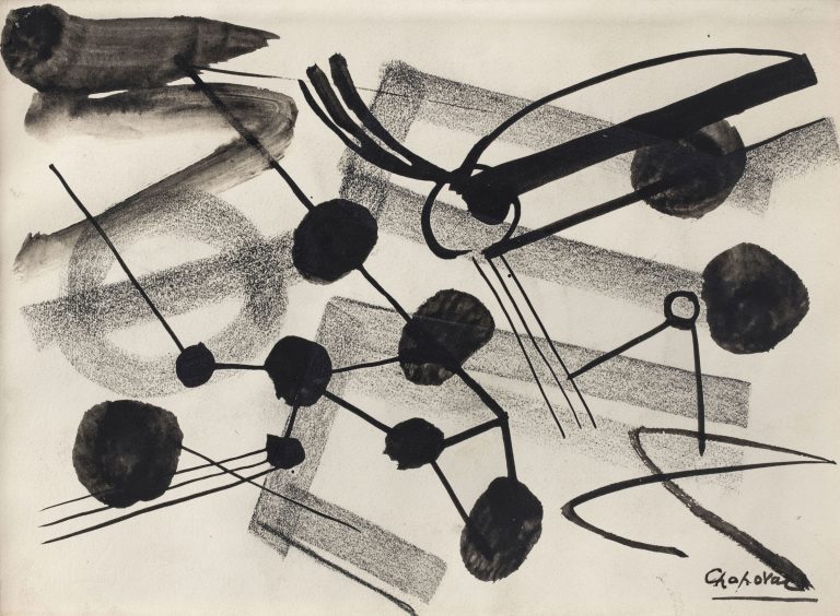 Youla Chapoval, Sans titre, 1950<br/>© Jeanne Bucher Jaeger