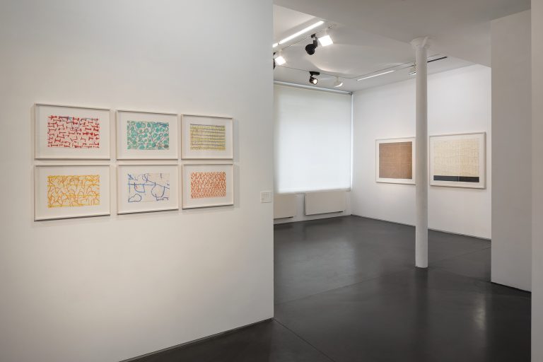 Exposition personnelle « L’Espace de la ligne » Hanns Schimansky, 2019<br/>© Jeanne Bucher Jaeger