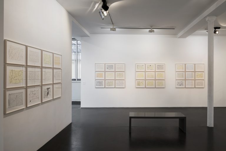 Exposition personnelle « L’Espace de la ligne » Hanns Schimansky, 2019<br/>© Jeanne Bucher Jaeger