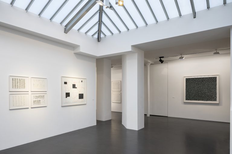 Exposition personnelle « L’Espace de la ligne » Hanns Schimansky, 2019<br/>© Jeanne Bucher Jaeger