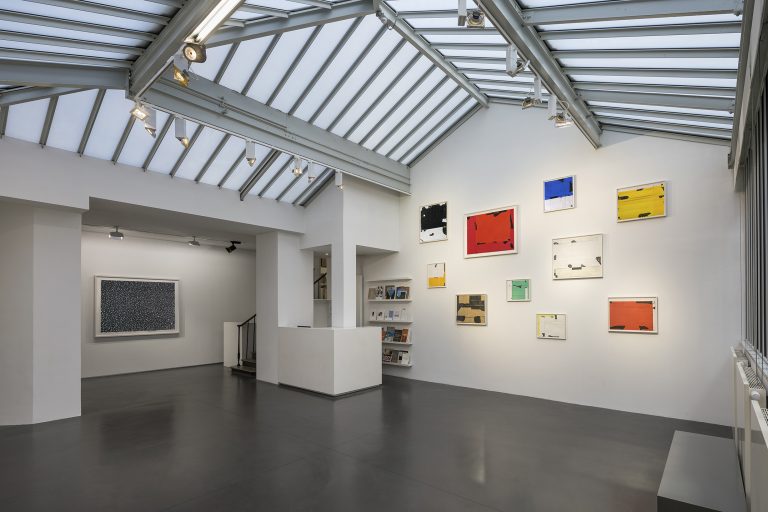 Exposition personnelle « L’Espace de la ligne » Hanns Schimansky, 2019<br/>© Jeanne Bucher Jaeger