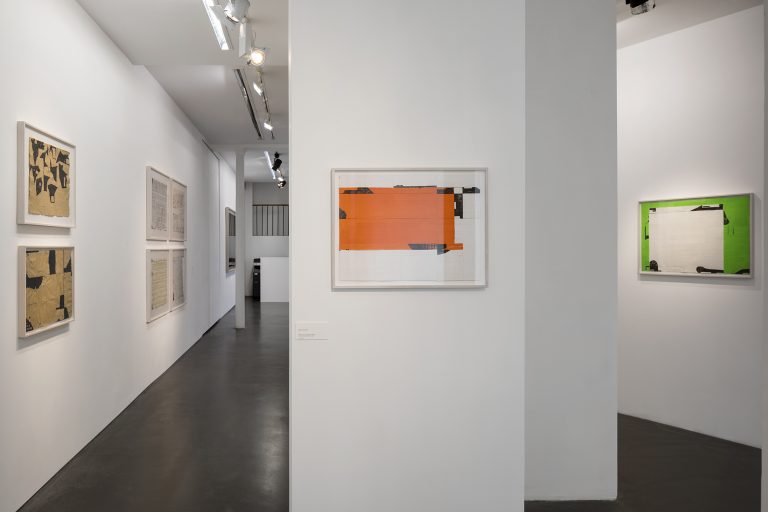 Exposition personnelle « L’Espace de la ligne » Hanns Schimansky, 2019<br/>© Jeanne Bucher Jaeger