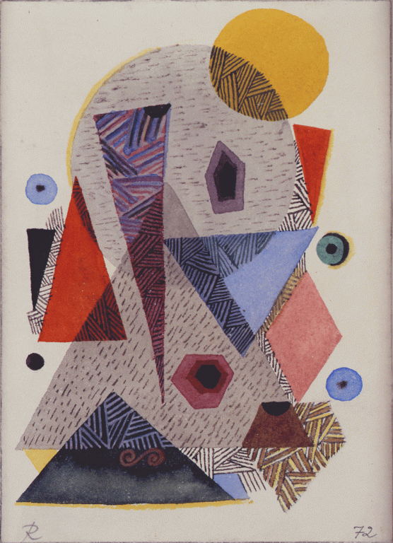 Hans Reichel, Composition, 1938<br/>© Jeanne Bucher Jaeger