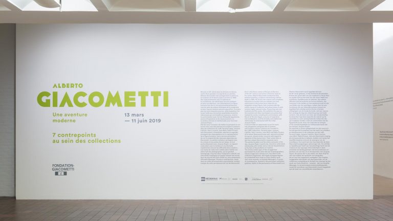 Exposition personnelle « Alberto Giacometti — Une aventure moderne », 2019<br/>© Jeanne Bucher Jaeger