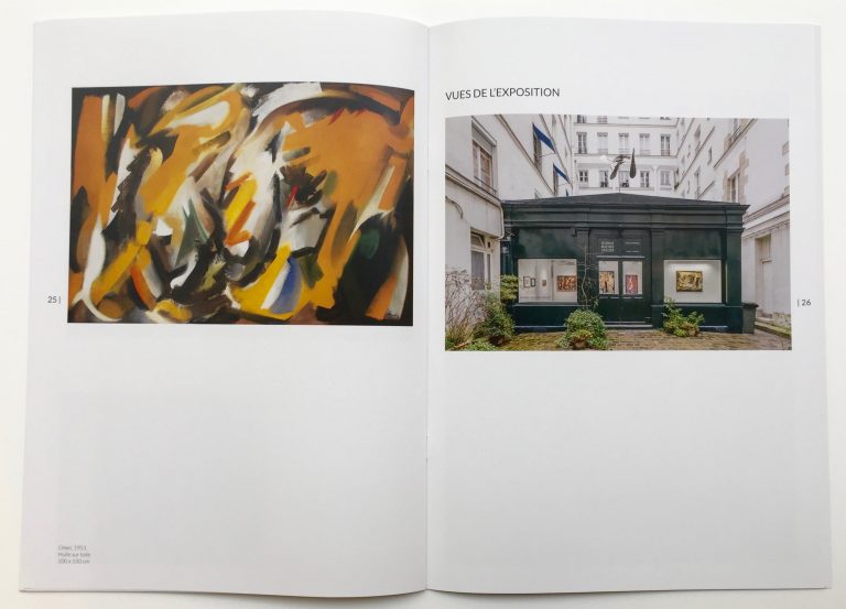 Catalogue d'exposition « Youla Chapoval — Dessins & Peintures », 2019<br/>© Jeanne Bucher Jaeger