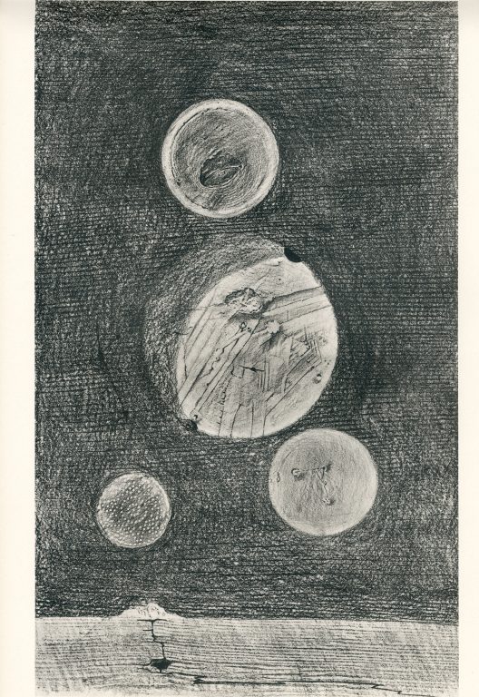 Max Ernst, Histoire Naturelle - Petites tables autour de la terre, 1925<br/>© Jeanne Bucher Jaeger