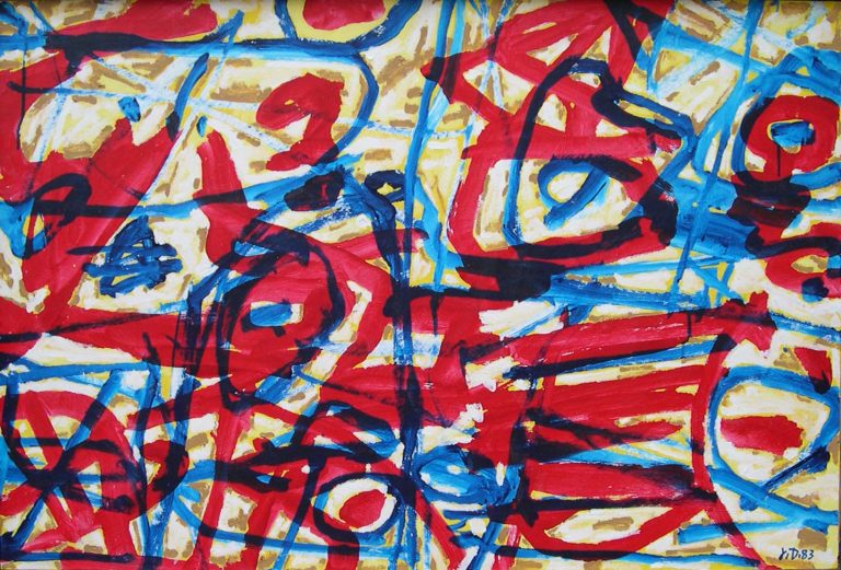 Jean Dubuffet, Mire G59, 1983<br/>© Jeanne Bucher Jaeger