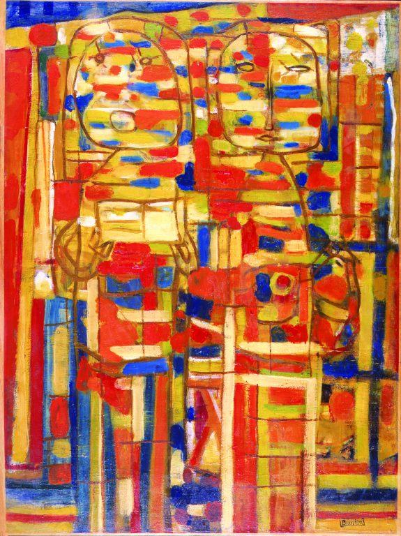 Roger Bissière, La Chanson des rues, 1946<br/>© Jeanne Bucher Jaeger