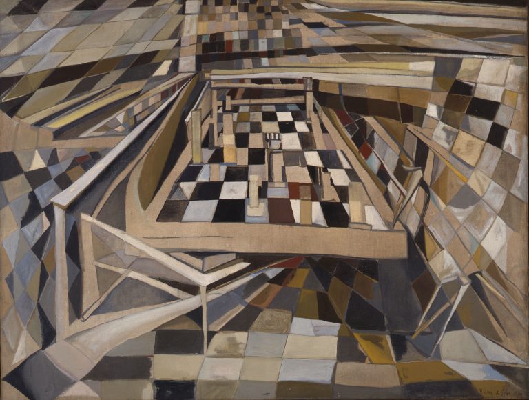 Maria Helena Vieira da Silva, Echec et Mat, 1949-50<br/>© Jeanne Bucher Jaeger