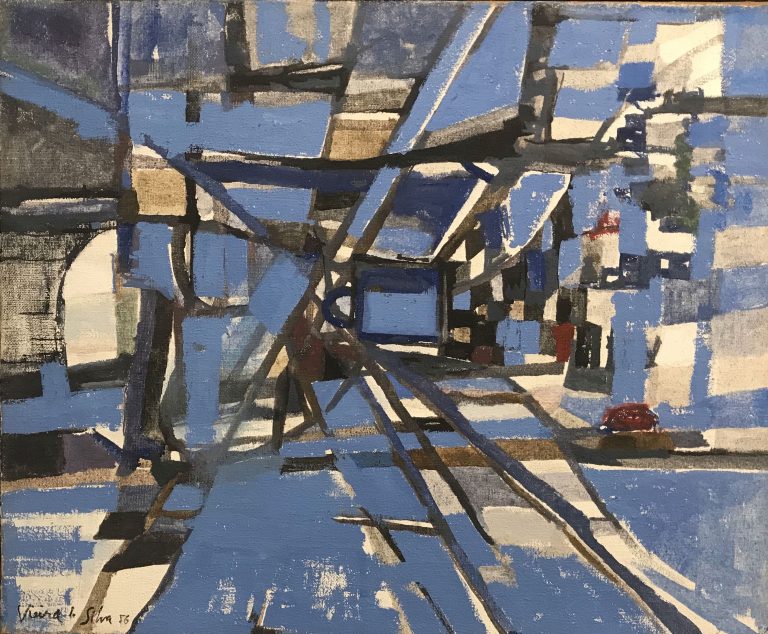 Maria Helena Vieira da Silva, Structure dynamique, 1956<br/>© Jeanne Bucher Jaeger