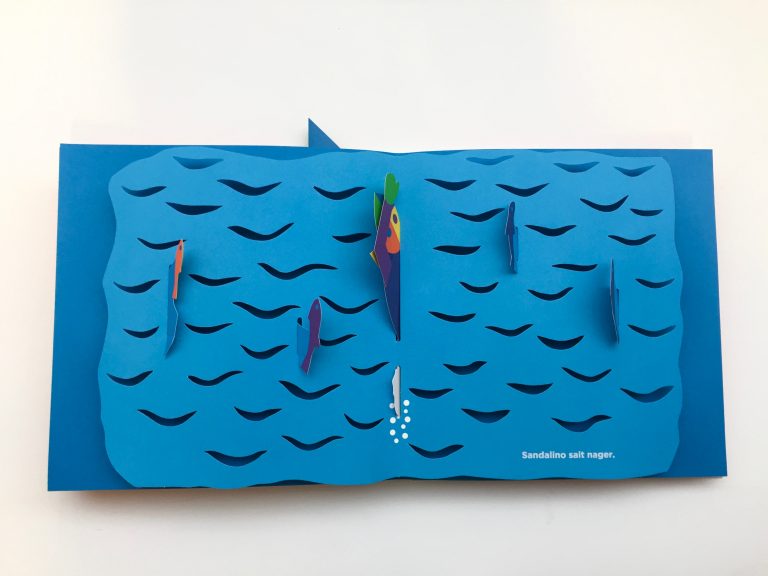 Livre jeunesse « Sandalino », Susumu Shingu, 2019<br/>© Jeanne Bucher Jaeger