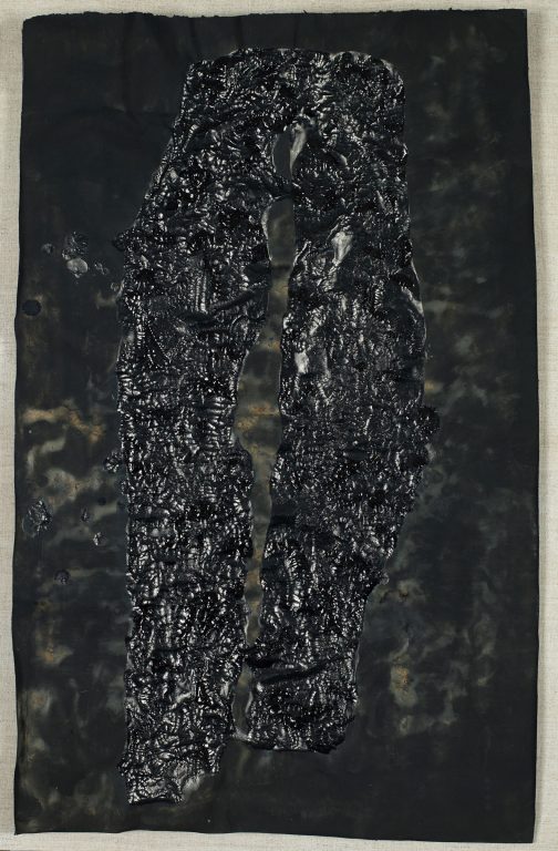 Yang Jiechang, Hundred Layers of Ink - Two Halves, 1991<br/>© Jeanne Bucher Jaeger