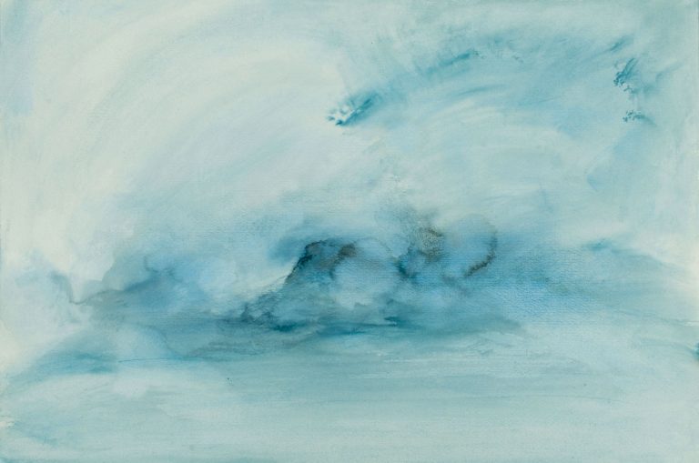 Michael-Biberstein,-Sans-titre,-non-daté.-Aquarelle-et-encre-sur-papier,-30,3-x-45,5-cm,-Courtesy-Jeanne-Bucher-Jaeger,-Paris---copie © Jeanne Bucher Jaeger