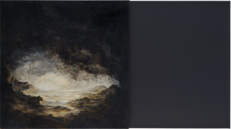 Michael Biberstein, Landscaping the Monochrome, 1992<br/>© Jeanne Bucher Jaeger