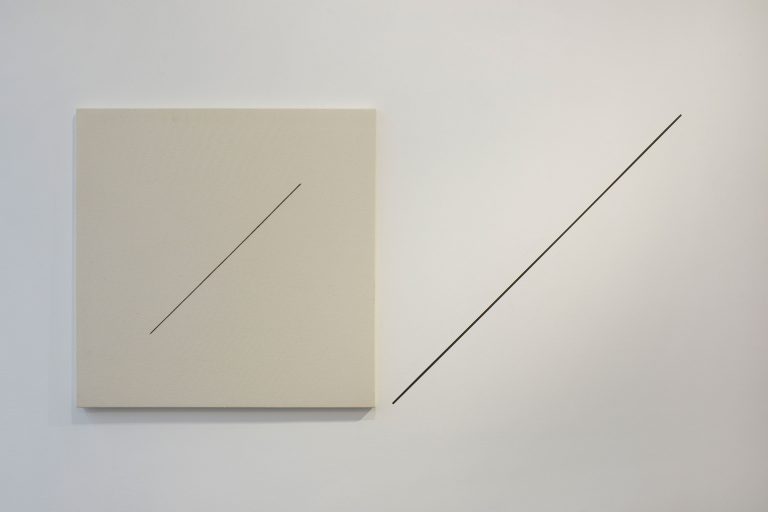 Michael Biberstein, Untitled (double wall piece), 1977<br/>© Jeanne Bucher Jaeger