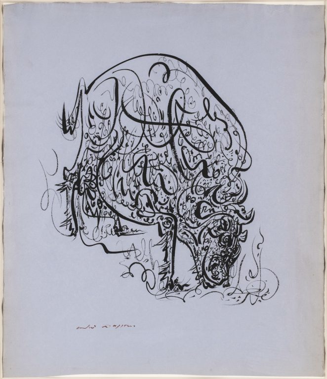 André Masson, Bison, 1944<br/>© Jeanne Bucher Jaeger