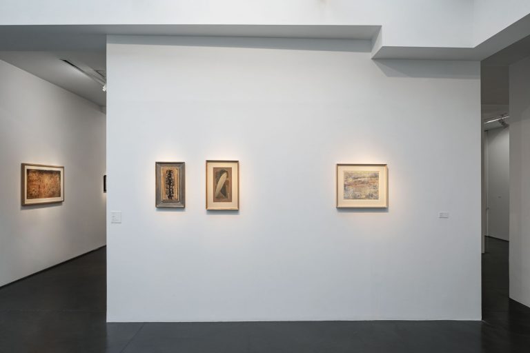 Exposition personnelle, « Tobey or not to be ? », Mark Tobey, 2020<br/>© Jeanne Bucher Jaeger