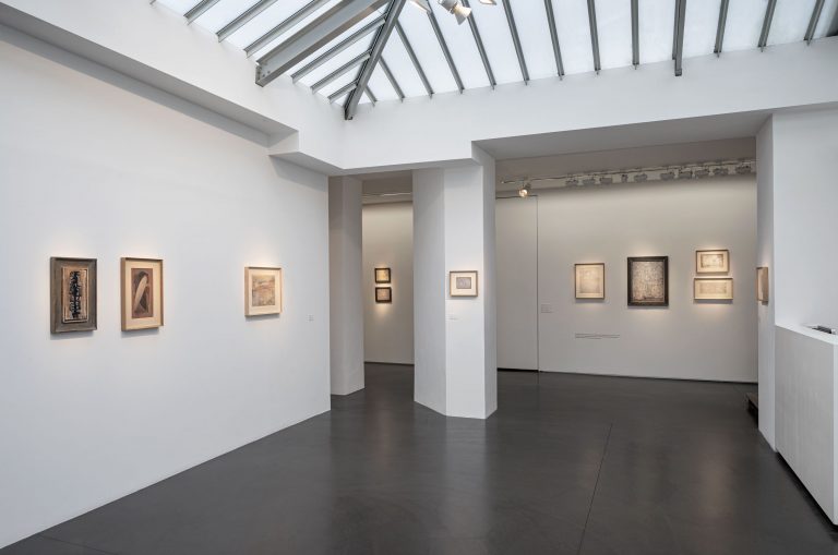 Exposition personnelle, « Tobey or not to be ? », Mark Tobey, 2020 © Jeanne Bucher Jaeger