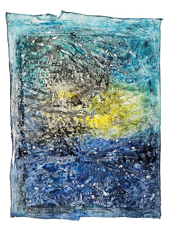 Evi Keller, Matière-Lumière [Stèle], ML-V-20-1017, 2020<br/>© Jeanne Bucher Jaeger